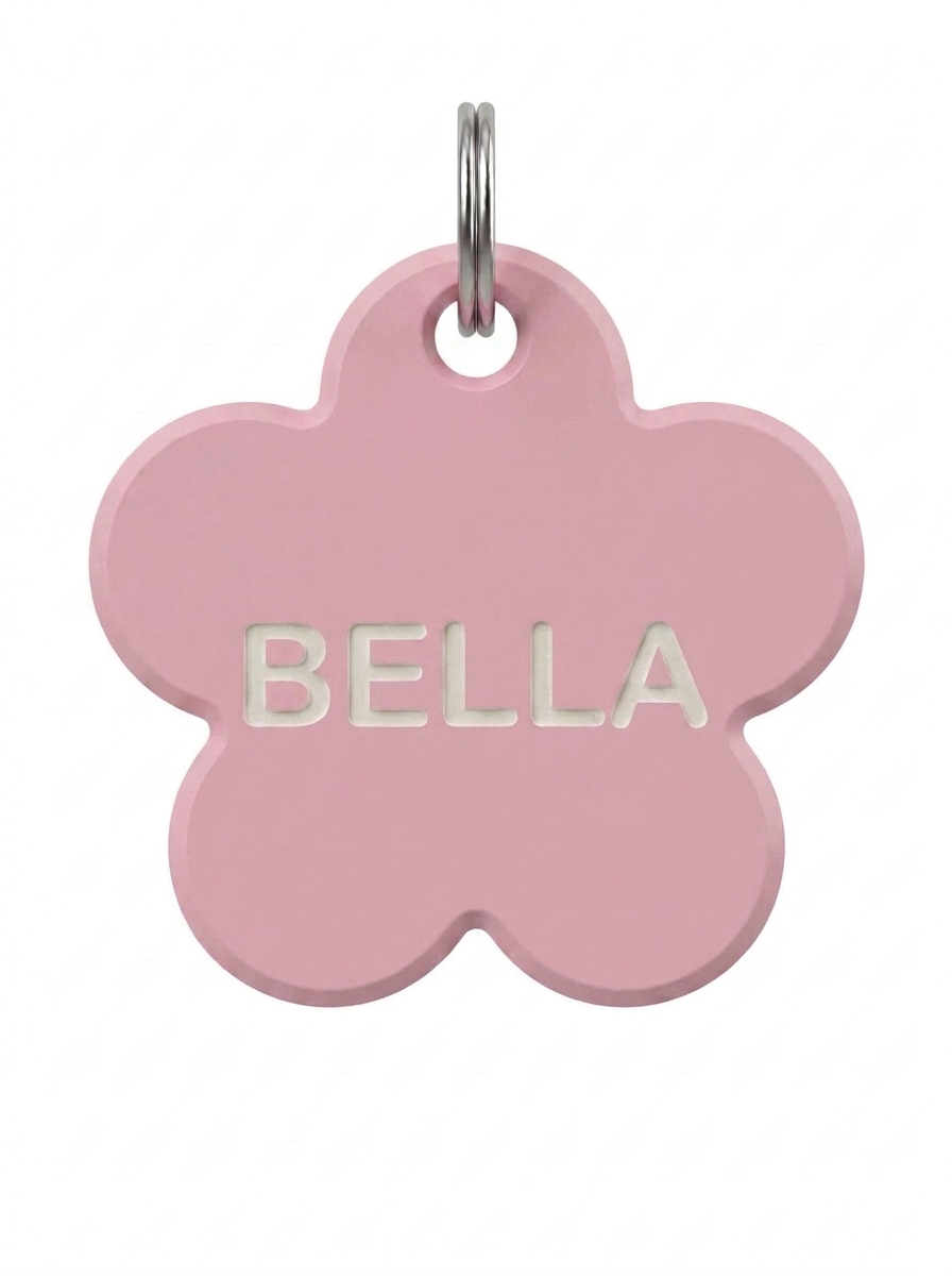 Modelo Flor da PET TAG KM